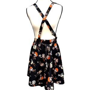 Hot Topic Crunchyroll Haikyu!! Chibi Suspender Skirt Anime Kawaii Alt XL Cosplay